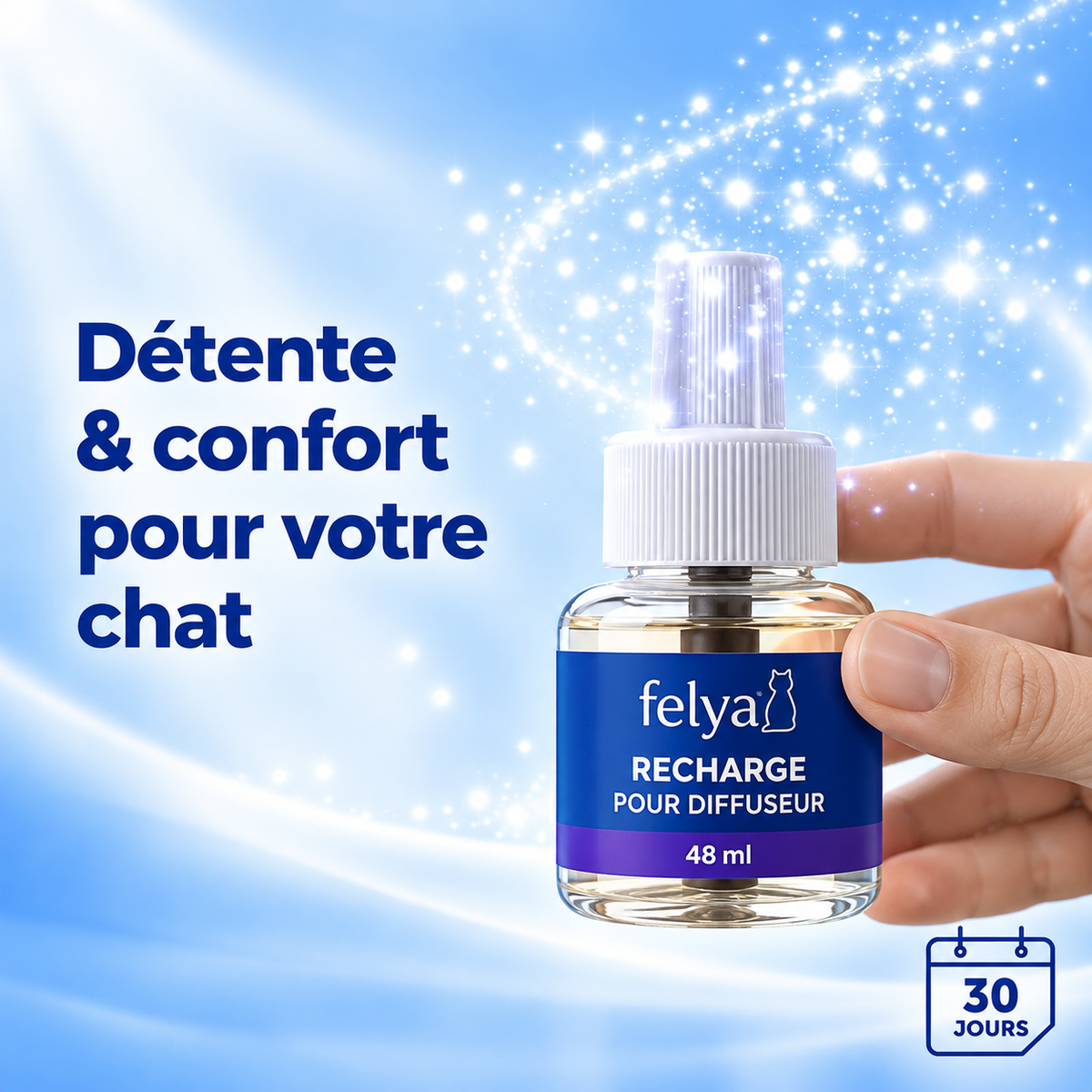 Recharge Felya – Phéromones apaisantes pour chat